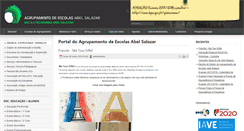 Desktop Screenshot of esabelsalazar.pt